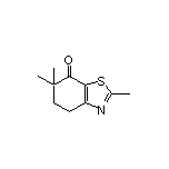 2,6,6-Trimethyl-5,6-dihydrobenzothiazol-7(4H)-one