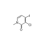 3-Chloro-4-iodo-1-methylpyridin-2(1H)-one