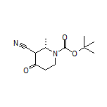 (2S)-1-Boc-2-methyl-4-oxopiperidine-3-carbonitrile