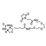 (+)-Biotin-PEG3-maleimide