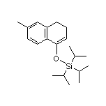 Triisopropyl[(6-methyl-3,4-dihydro-1-naphthyl)oxy]silane