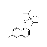 Triisopropyl[(6-methyl-1-naphthyl)oxy]silane