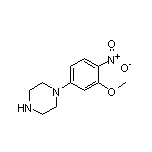 1-(3-Methoxy-4-nitrophenyl)piperazine