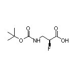 (S)-3-(Boc-amino)-2-fluoropropanoic Acid