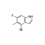 4-Bromo-6-fluoro-5-methylindole