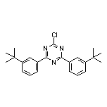 2,4-Bis[3-(tert-butyl)phenyl]-6-chloro-1,3,5-triazine