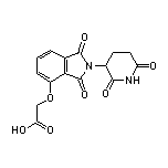 2-[[2-(2,6-dioxo-3-piperidyl)-1,3-dioxo-4-isoindolinyl]oxy]acetic Acid