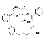 [(2S,3S)-2-(Benzyloxy)-3-pentyl]hydrazine (2S,3S)-2,3-Bis(benzoyloxy)succinate