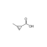 2-Methyl-2-cyclopropenecarboxylic Acid