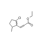 Ethyl 3-(2-Chloro-5-methyl-1-cyclopentenyl)acrylate