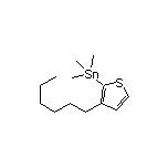 (3-Hexyl-2-thienyl)trimethylstannane