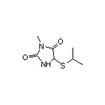 5-(Isopropylthio)-3-methylimidazolidine-2,4-dione