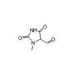 3-Methyl-2,5-dioxoimidazolidine-4-carbaldehyde