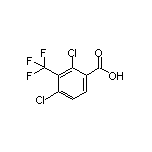 2,4-Dichloro-3-(trifluoromethyl)benzoic Acid