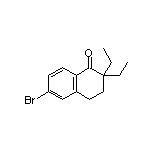 6-Bromo-2,2-diethyl-3,4-dihydronaphthalen-1(2H)-one