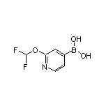 2-(Difluoromethoxy)pyridine-4-boronic Acid