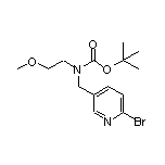 tert-Butyl [(6-Bromopyridin-3-yl)methyl](2-methoxyethyl)carbamate