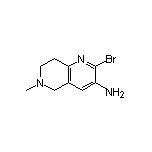 3-Amino-2-bromo-6-methyl-5,6,7,8-tetrahydro-1,6-naphthyridine