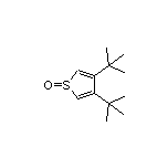 3,4-Di-tert-butylthiophene 1-Oxide