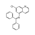 7-Chloro-N-(diphenylmethylene)quinolin-5-amine