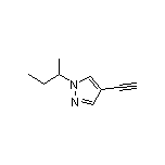 1-(sec-Butyl)-4-ethynylpyrazole