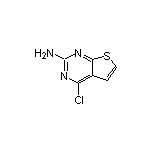 2-Amino-4-chlorothieno[2,3-d]pyrimidine