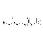 (Z)-1-(Boc-amino)-4-bromo-3-fluoro-2-butene