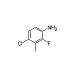 4-Chloro-2-fluoro-3-methylaniline