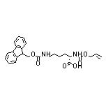 Alloc-Lys(Fmoc)-OH