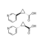 trans-2-(3-Pyridyl)cyclopropanecarboxylic Acid