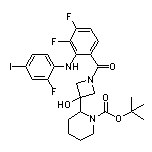 [3-(1-Boc-2-piperidyl)-3-hydroxy-1-azetidinyl][3,4-difluoro-2-[(2-fluoro-4-iodophenyl)amino]phenyl]methanone