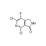 4,6-Dichloro-7-fluoro-1H-pyrrolo[3,4-c]pyridin-3(2H)-one