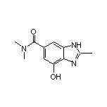 4-Hydroxy-N,N,2-trimethylbenzimidazole-6-carboxamide