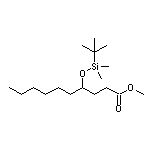 Methyl 4-[(tert-Butyldimethylsilyl)oxy]decanoate