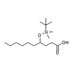 4-[(tert-Butyldimethylsilyl)oxy]decanoic Acid