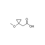 2-(1-Methoxycyclopropyl)acetic Acid