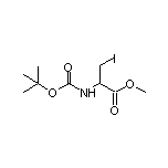 Methyl 2-(Boc-amino)-3-iodopropanoate