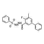 N’-(4-Fluoro-5-methylbiphenyl-3-carbonyl)benzenesulfonohydrazide