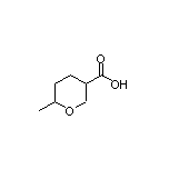 6-Methyltetrahydro-2H-pyran-3-carboxylic Acid