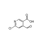 6-Chloro-4-formylnicotinic Acid