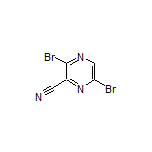3,6-Dibromopyrazine-2-carbonitrile