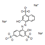 Sodium (E)-3-Hydroxy-4-[(2-hydroxy-4-sulfonato-1-naphthyl)diazenyl]naphthalene-2,7-disulfonate