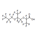 2,3,3,3-Tetrafluoro-2-[1,1,2,3,3,3-hexafluoro-2-(perfluoropropoxy)propoxy]propanoic Acid
