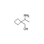 1-(1-Aminoethyl)cyclobutanemethanol