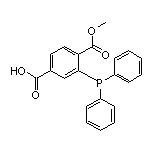 3-(Diphenylphosphino)-4-(methoxycarbonyl)benzoic Acid