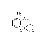 2-Methoxy-3-(3-methoxy-3-tetrahydrofuryl)aniline