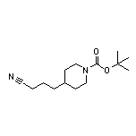 4-(1-Boc-4-piperidyl)butanenitrile