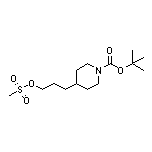 3-(1-Boc-4-piperidyl)propyl methanesulfonate