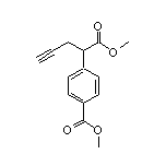 Methyl 4-(1-Methoxy-1-oxo-4-pentyn-2-yl)benzoate