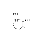 4-Fluoroazepan-3-ol Hydrochloride